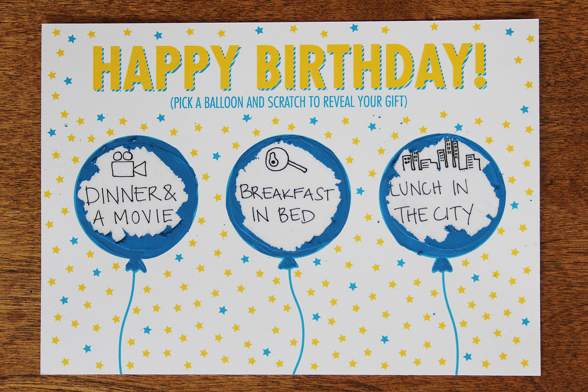 DIY Birthday Scratch Off Card  Free Printable  Alexandra Adams