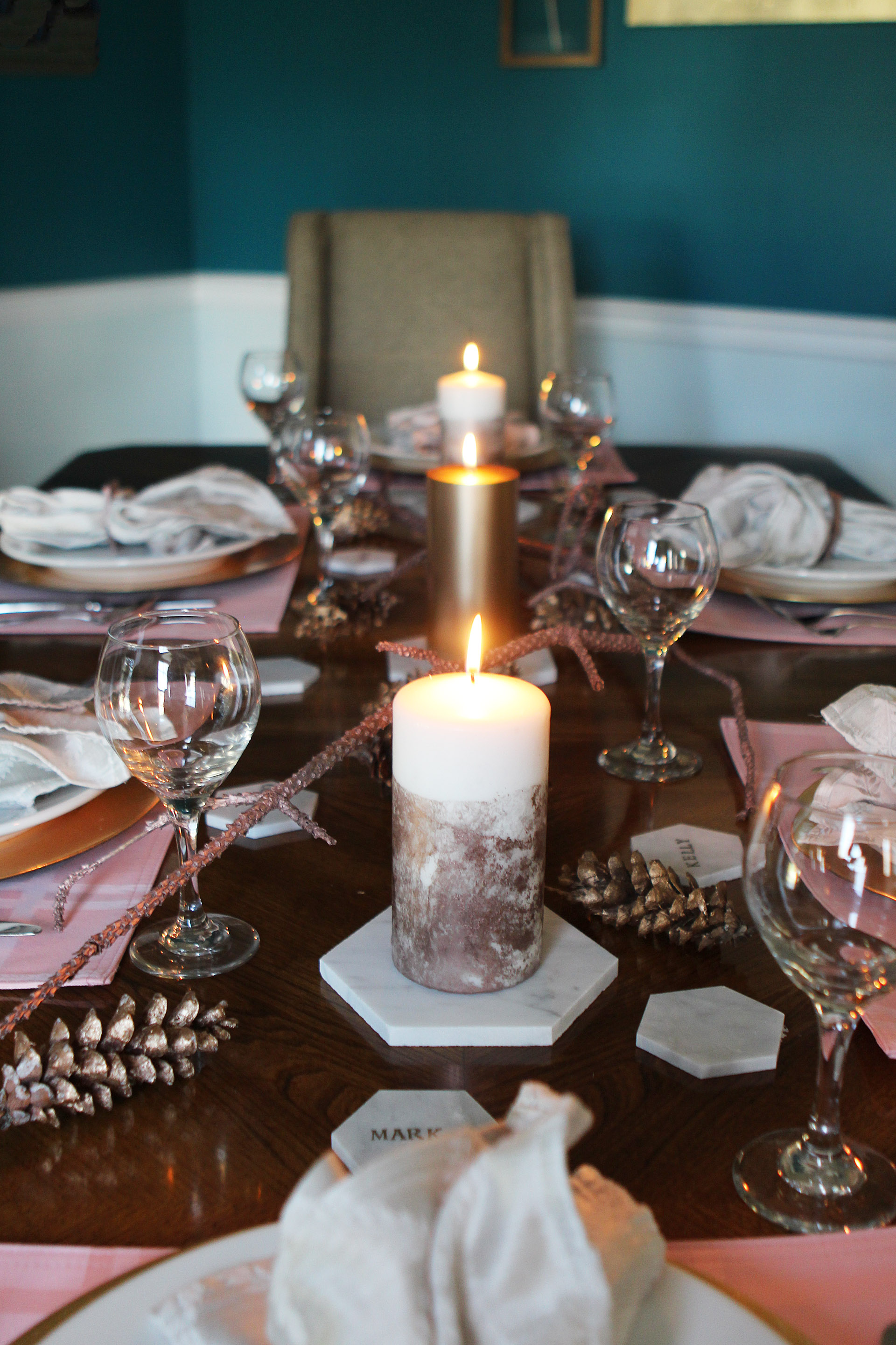 Complete Thanksgiving Tablescape | Alexandra Adams