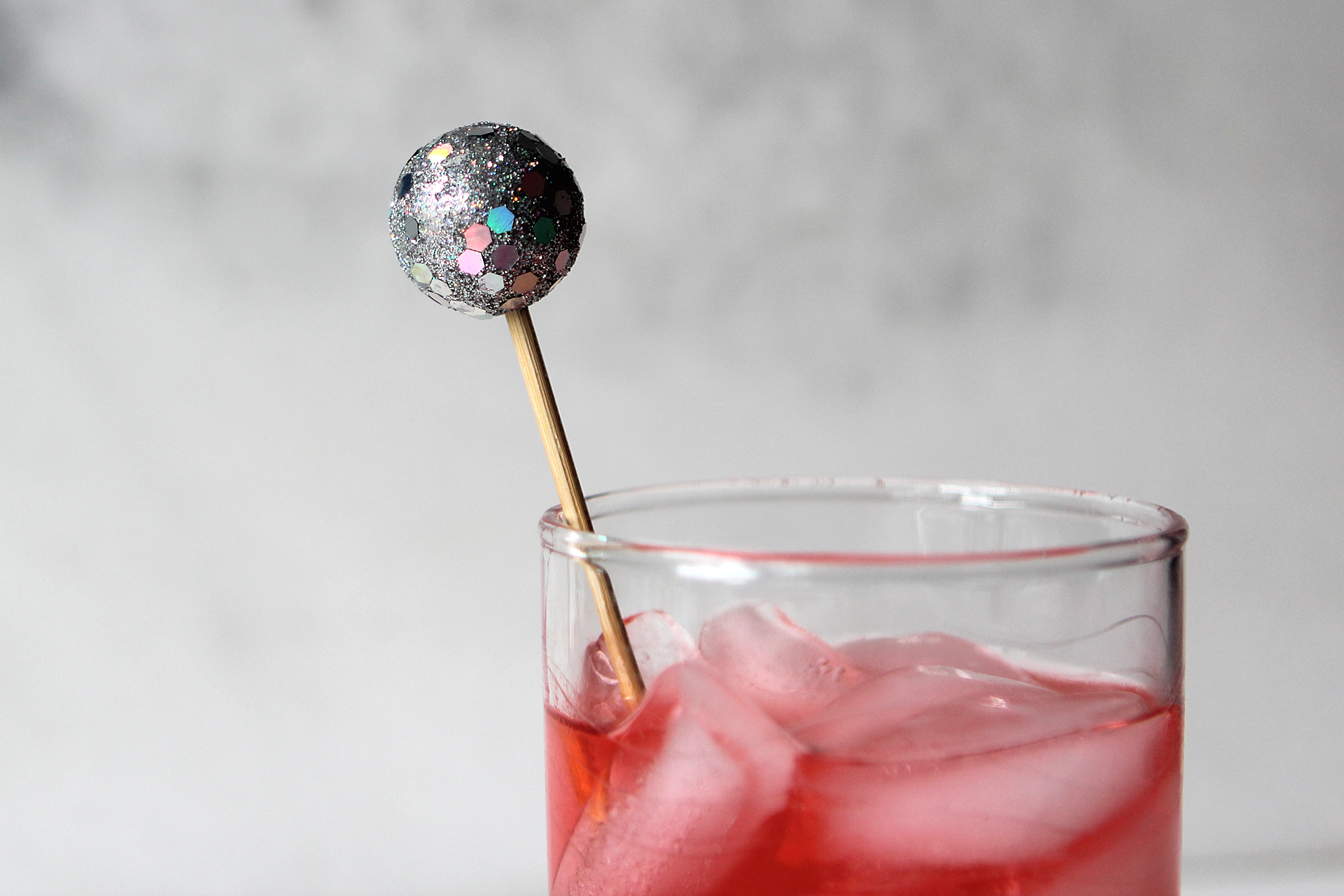 DIY Disco Ball Drink Stirrers | Alexandra Adams