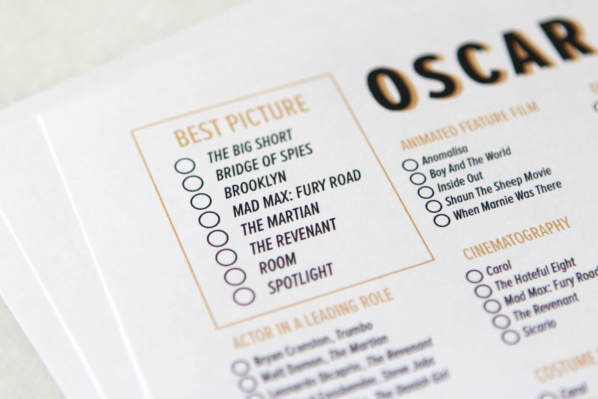 How to Throw the Perfect Oscar Party + Free Printable Ballot ...