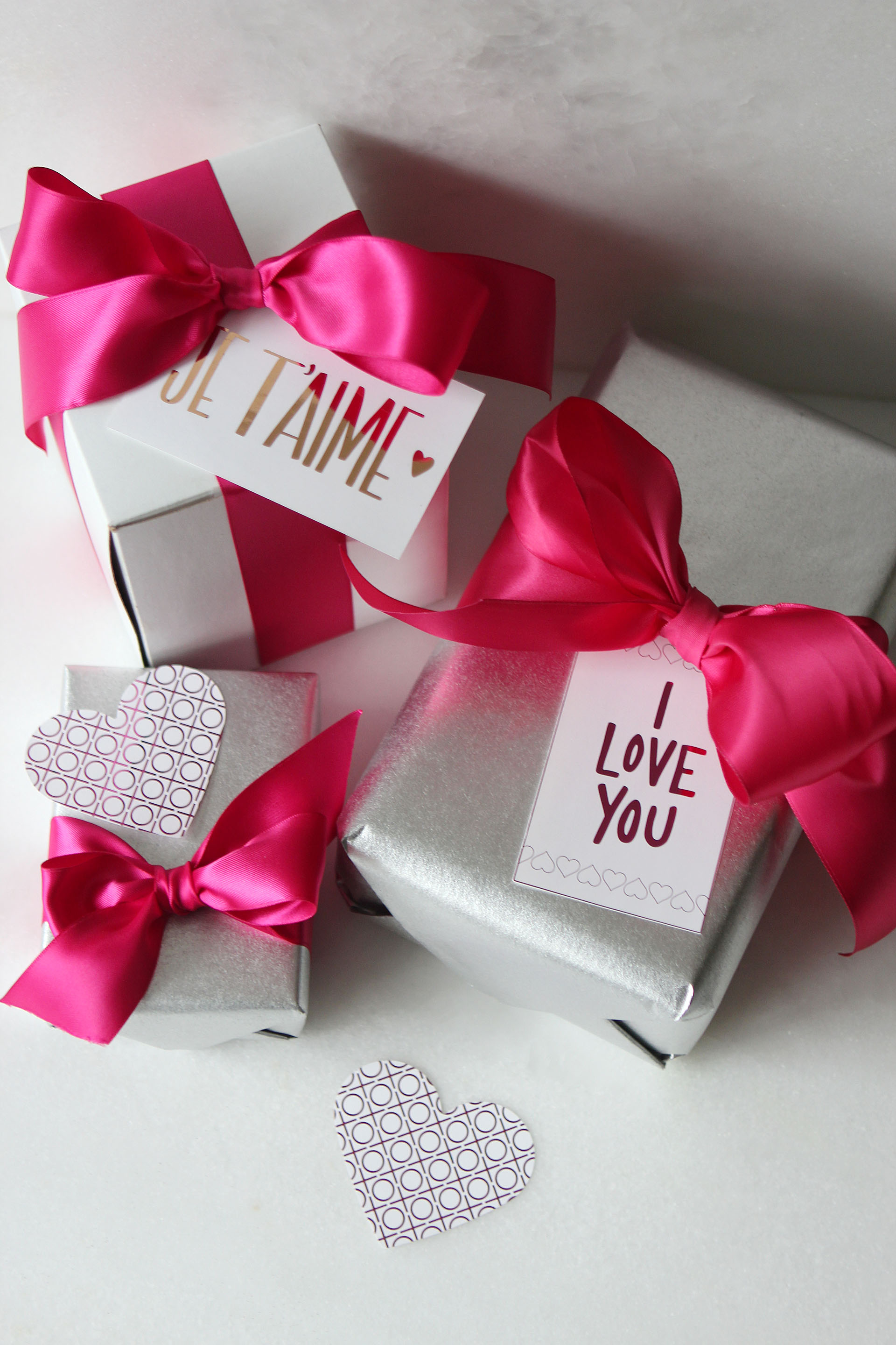 Printable Valentine's Day Gift Tags | X Height Ment