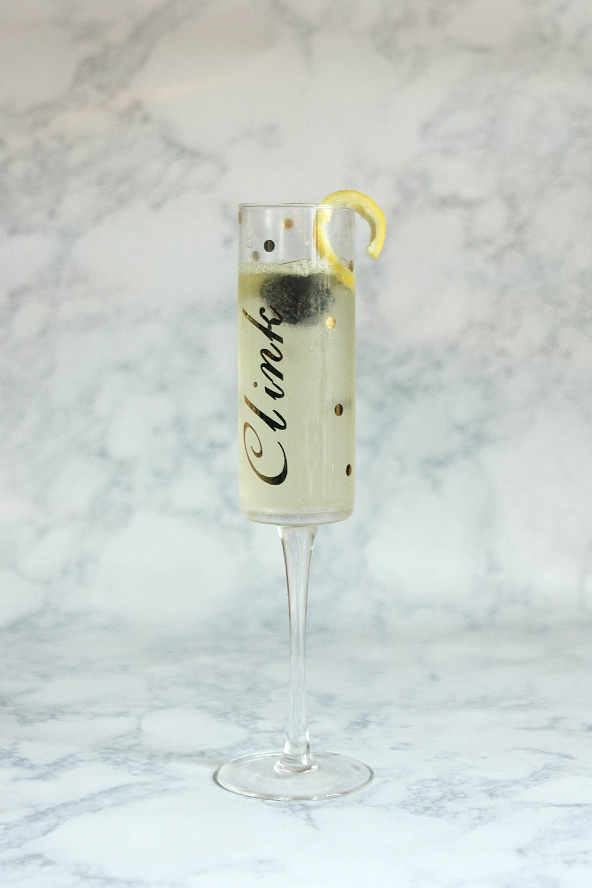 French 75 Champagne Cocktail | Alexandra Adams