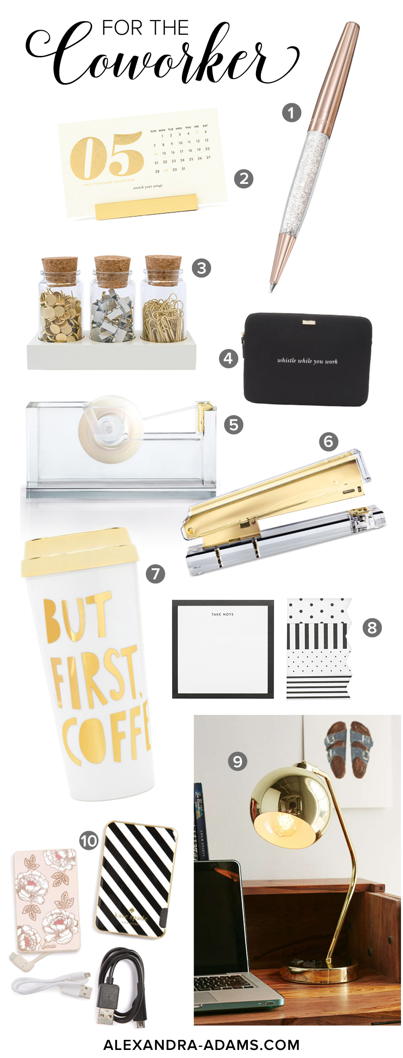 For the Coworker | Gift Guide | Christmas | Holiday