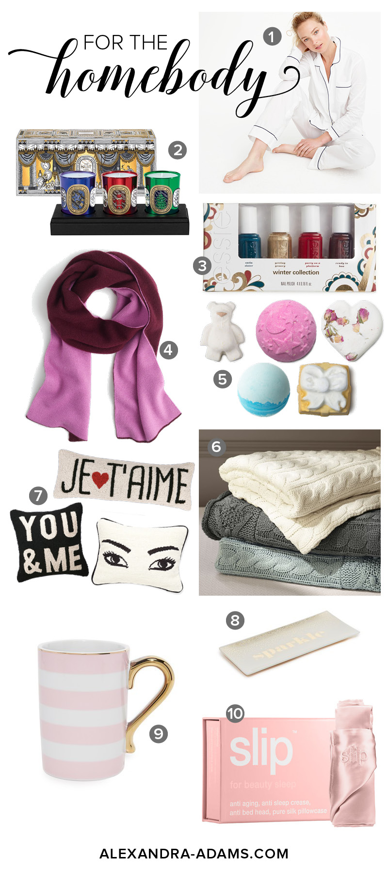 For the Homebody | Gift Guide | Christmas | Holiday