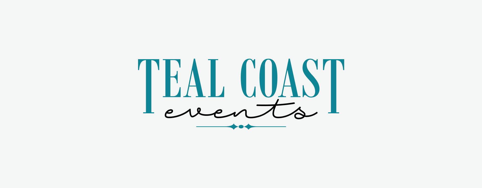 Teal Coast Events Logo